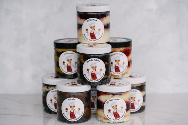 9 Pack Dessert Jars