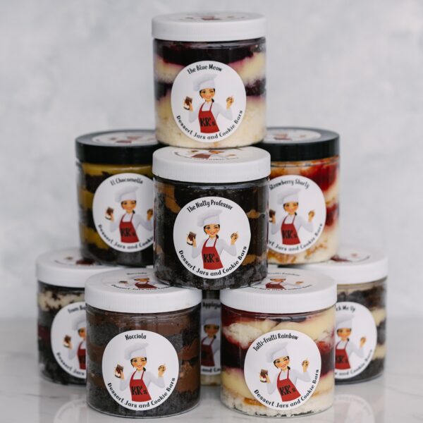 9 Pack Dessert Jars